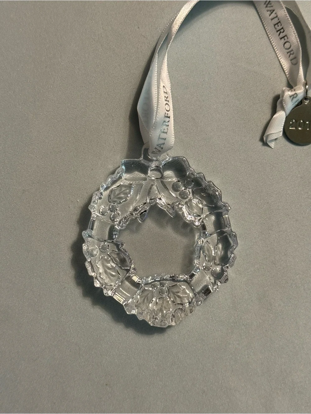Waterford wreath mini ornament